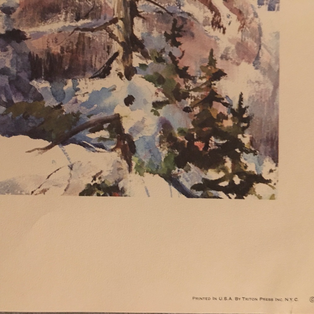 Print Cecile Johnson's watercolor painting "Killington, Vermont." - Picture 3 of 6